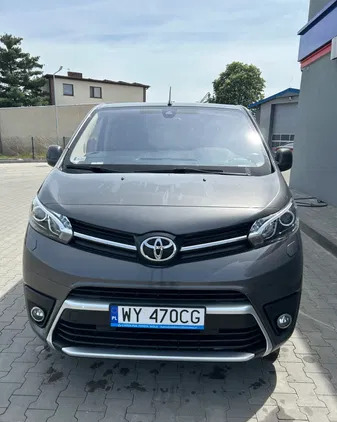 toyota proace kraśnik Toyota ProAce cena 123000 przebieg: 74610, rok produkcji 2021 z Kraśnik